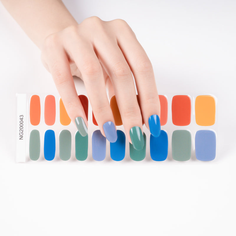 UV Gel Nails Stickers Kit (1-100）