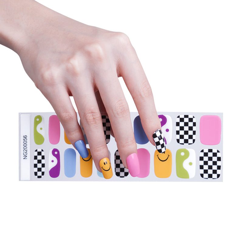 UV Gel Nails Stickers Kit (1-100）