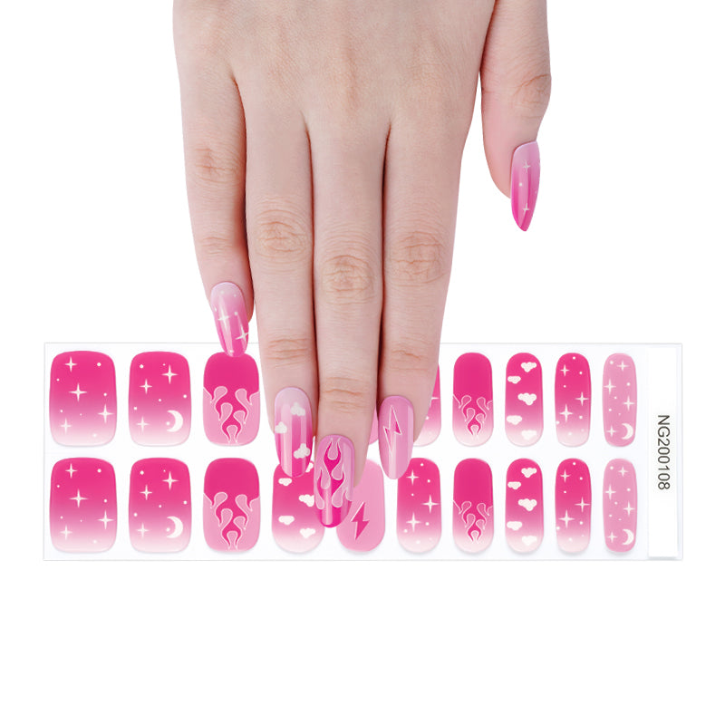 UV Gel Nails Stickers Kit (100-200）