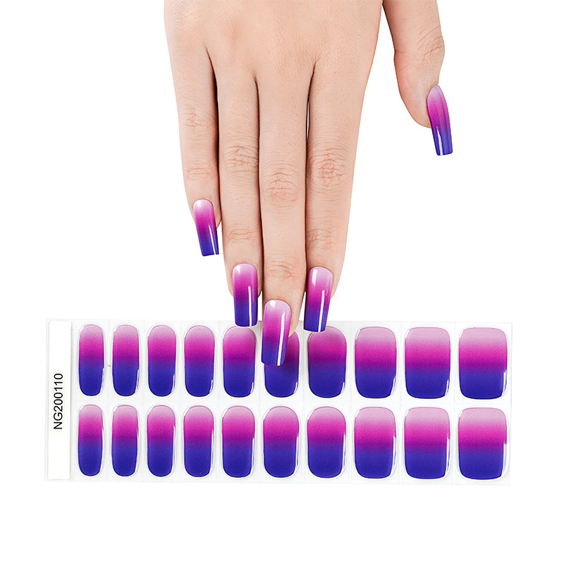 UV Gel Nails Stickers Kit (100-200）