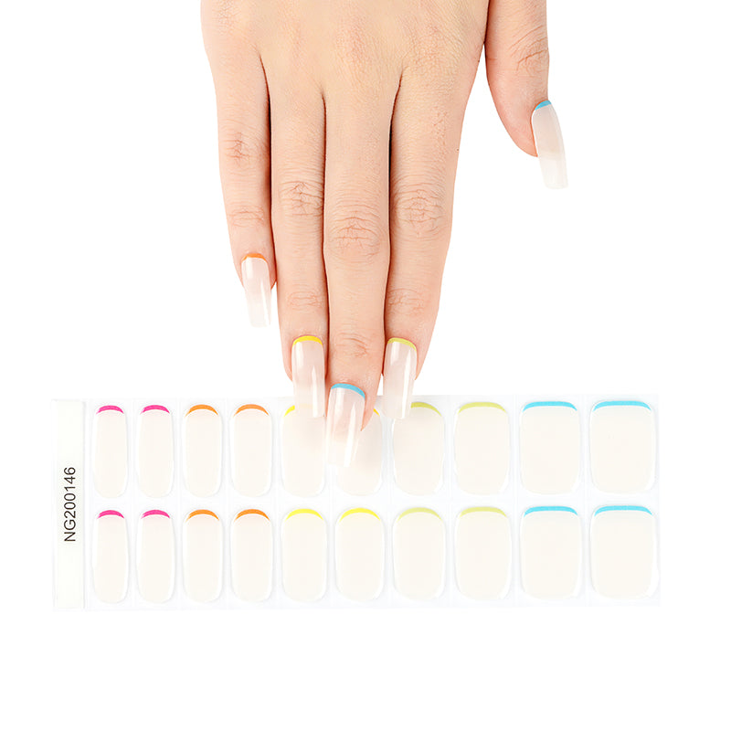 UV Gel Nails Stickers Kit (100-200）