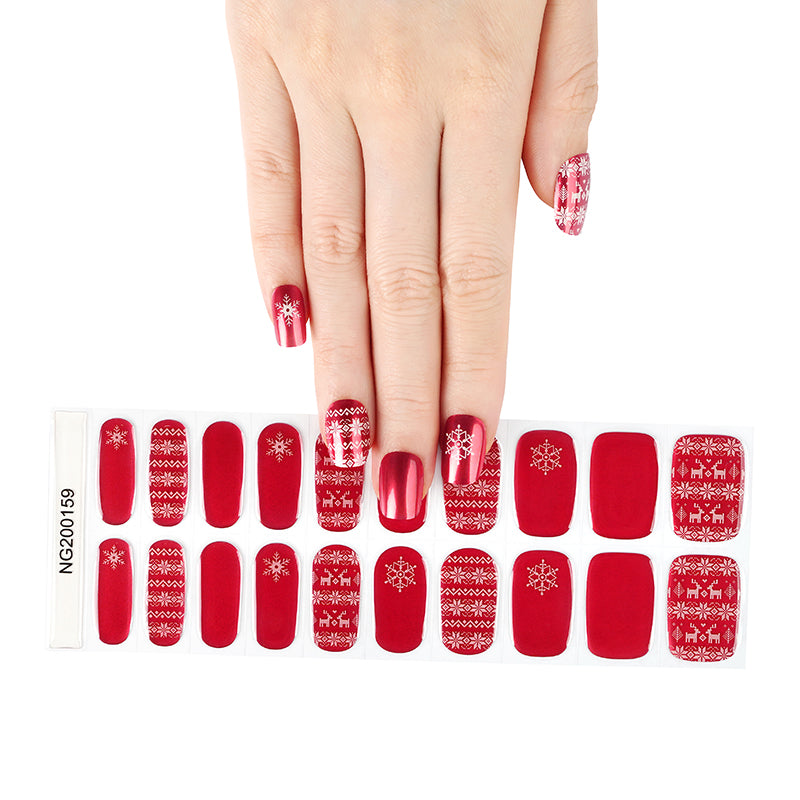 UV Gel Nails Stickers Kit (100-200）