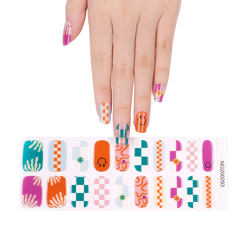 UV Gel Nails Stickers Kit (200-300）