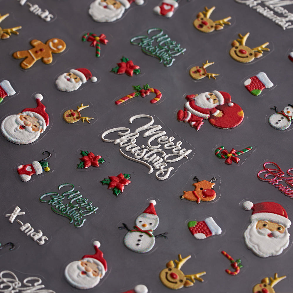 【NEW】Xmas Eve 2.0(Nail Sticker)