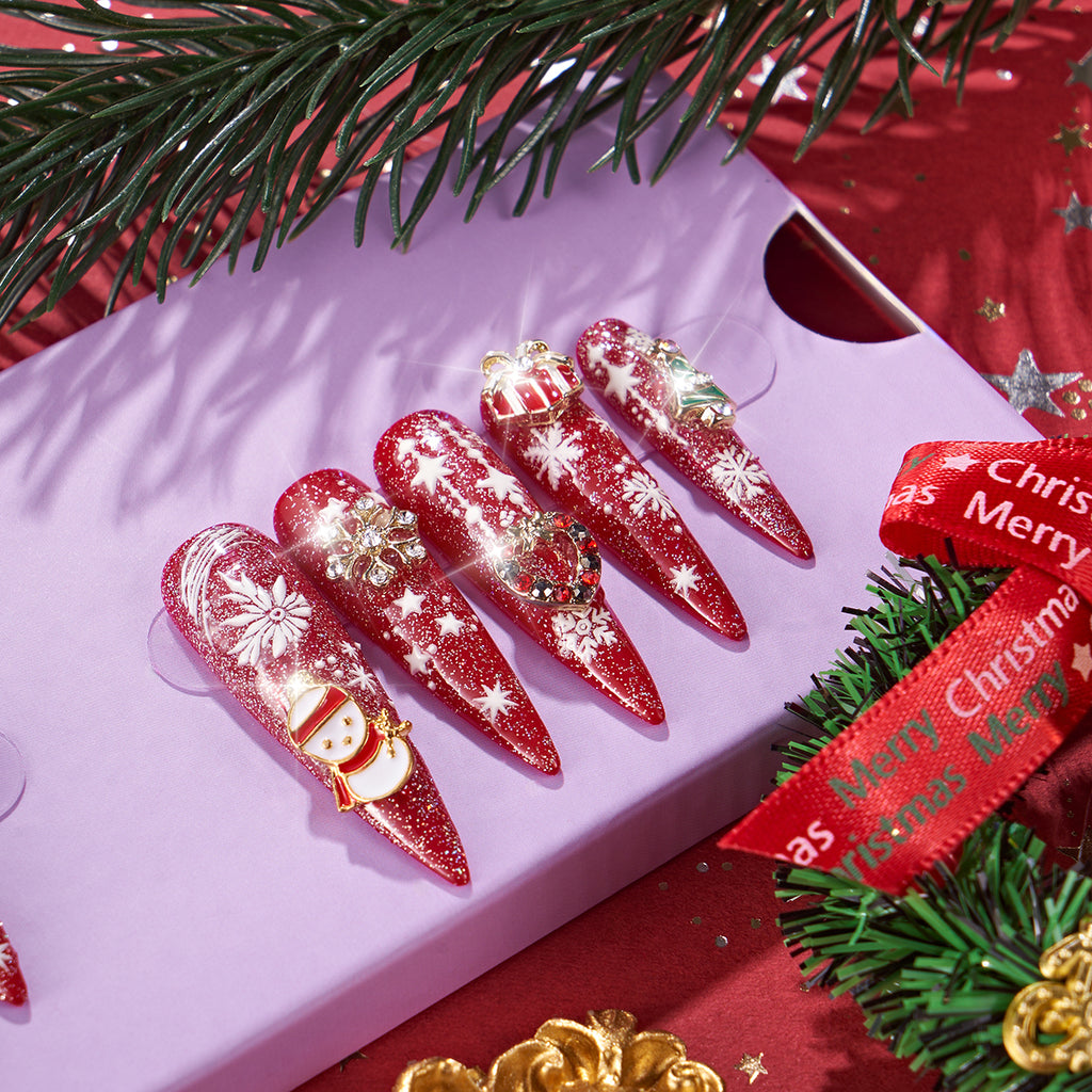 【Xmas】MG65-Long Stiletto(Length:1.7")