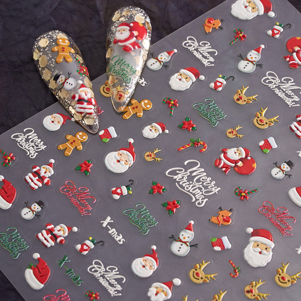 【NEW】Xmas Eve 2.0(Nail Sticker)