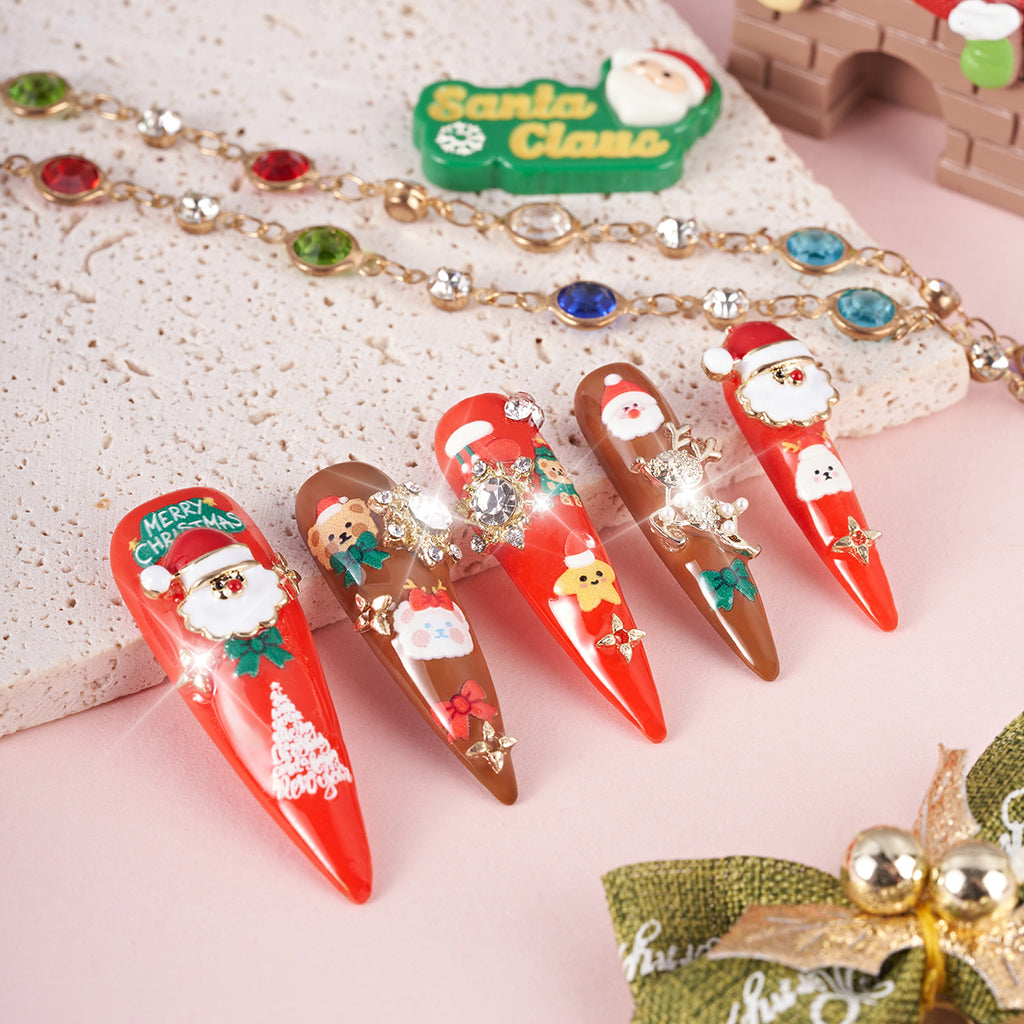 【Xmas】MG68-Long Stiletto(Length:1.7")