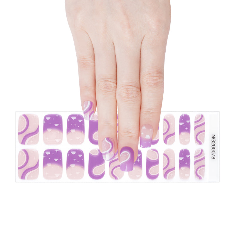 UV Gel Nails Stickers Kit (1-100）